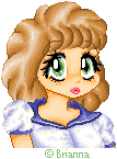 Just a pixel image of my character Kyoko. She looks to fat to me. And her right shoulder isn't aligned well with her left one. I'm to lazy to fix it.
