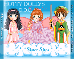 my doll is the middle one, the one on the Left is Bia's, and the one on the right is Erica's
