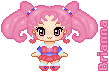 Sailor Chibimoon. She is transforming! Love this one!