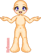 This is a normal standing pose with both arms up.