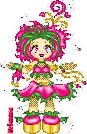 I just love her clothes. She came out kind of like those babies that they dress up to put into those clandars..lol