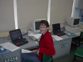 Marita, Macarthur's first Web Design student.