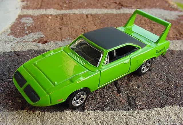 Green Plymouth Superbird
