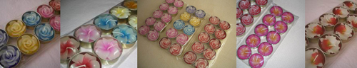 Tea lights banner