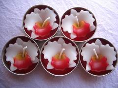 Red Orchid Tea light