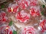 Rose floating candles