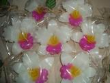 Orchid floating candles