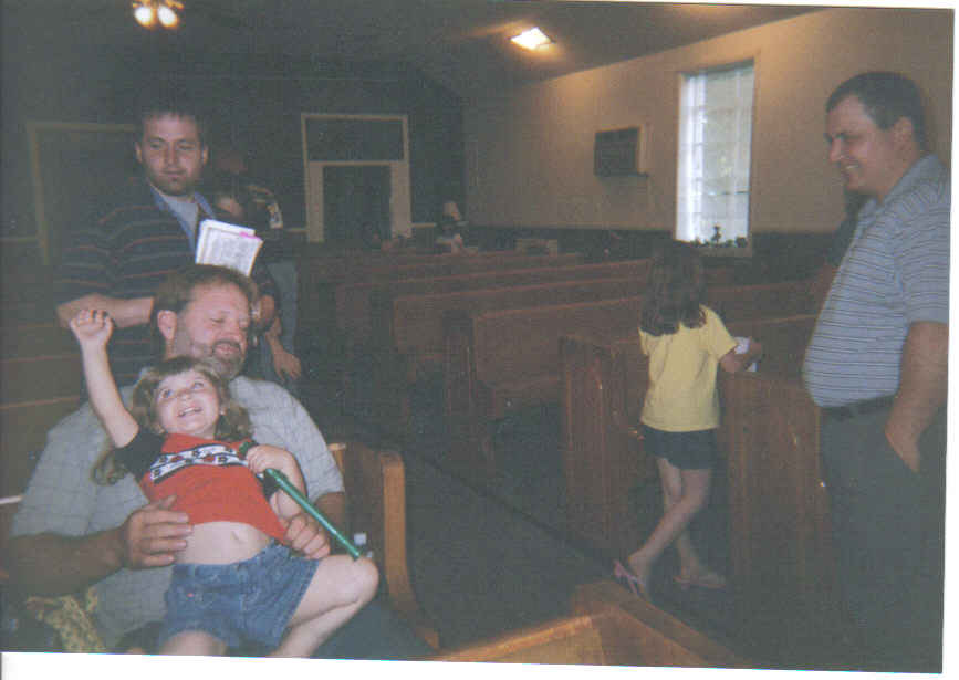 Ricky, Olivia, Jeremy, Pastor Billy