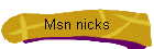 Msn nicks