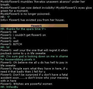 Oh no, witchcraft. :(