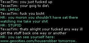 He called me a bicht. :(