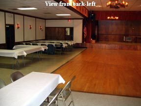 View from back-left
