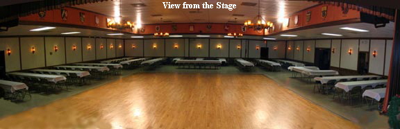 View from the Stage