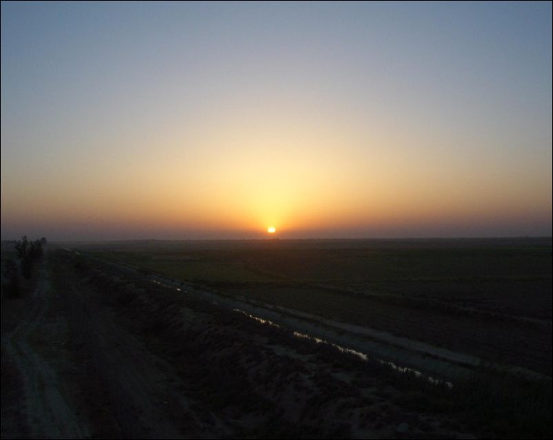 SunRiseoverCampAnaconda