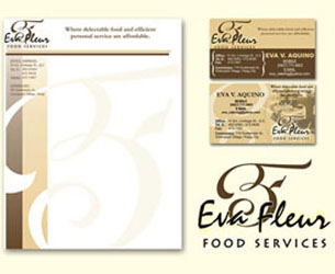 Eva Fleur Logo Design Eva Fleur Logo Design