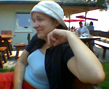 Daniela at Attersee