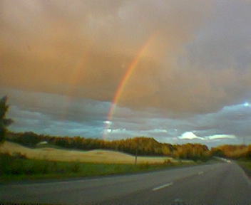 Rainbow after Salo