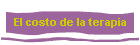 El costo de la terapia