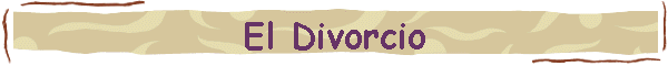 El Divorcio