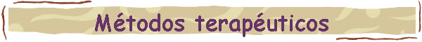 M�todos terap�uticos