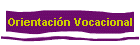 Orientaci�n Vocacional