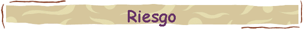 Riesgo