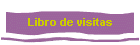 Libro de visitas