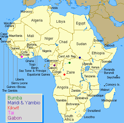 MAPA DE AFRICA