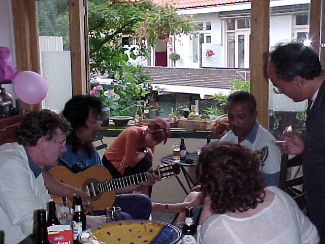 A simple gig at Rick's place.