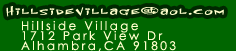 Contact Hillside Village Via E-Mail