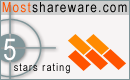 MostShareware.com 5 Stars