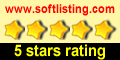 5 Stars from Softlisting.com