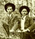 Earnest Hubbard on the Right