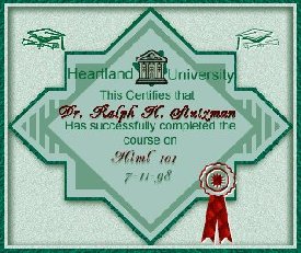 HTML 101 Diploma