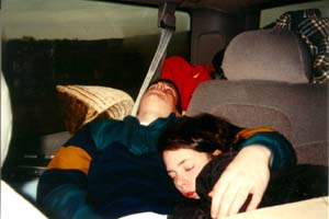 Sleeping 
through Kansas