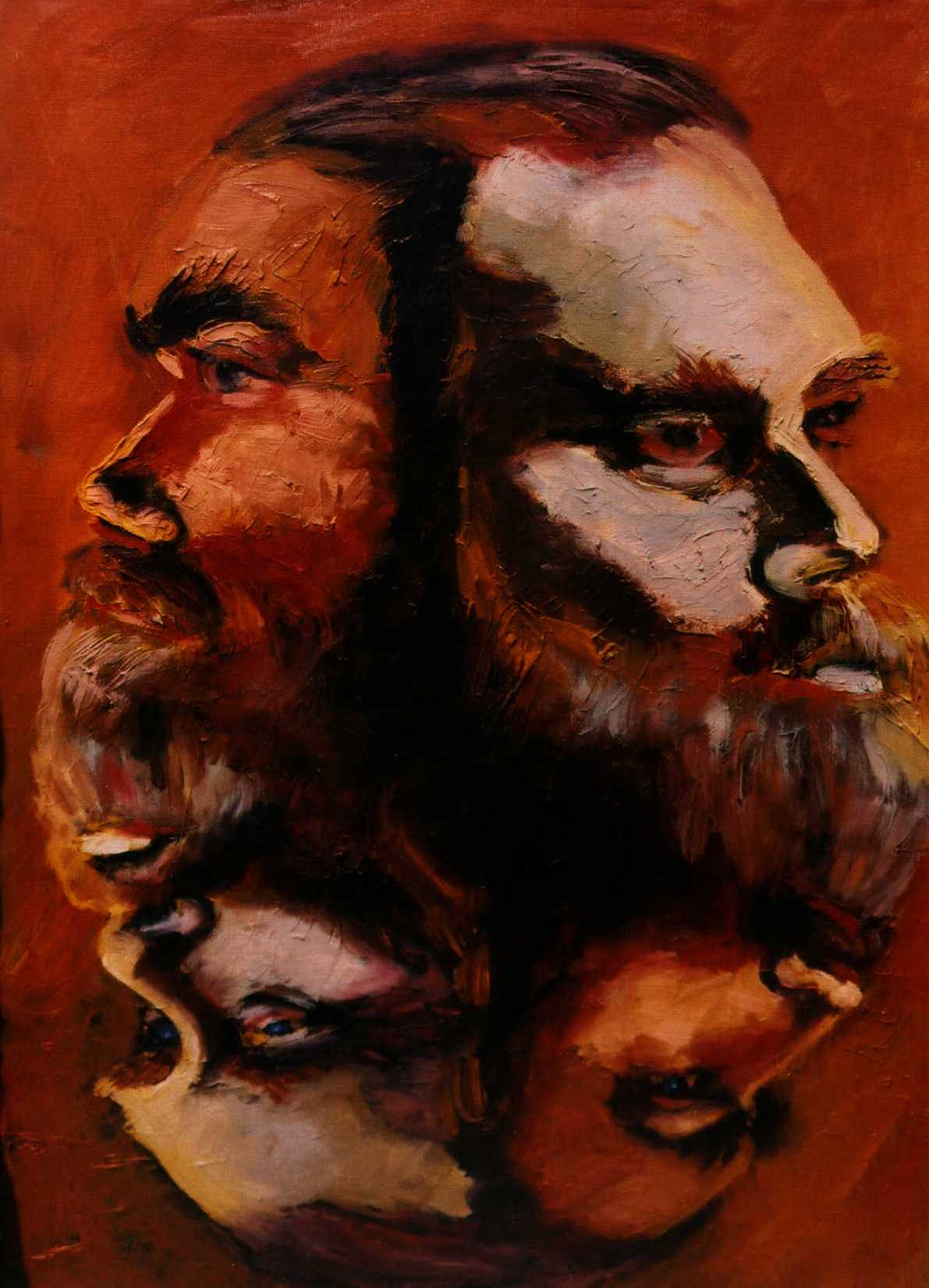4 faces 30x40