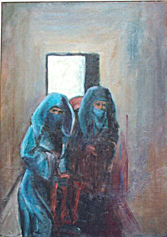 Gesluierd 50x70