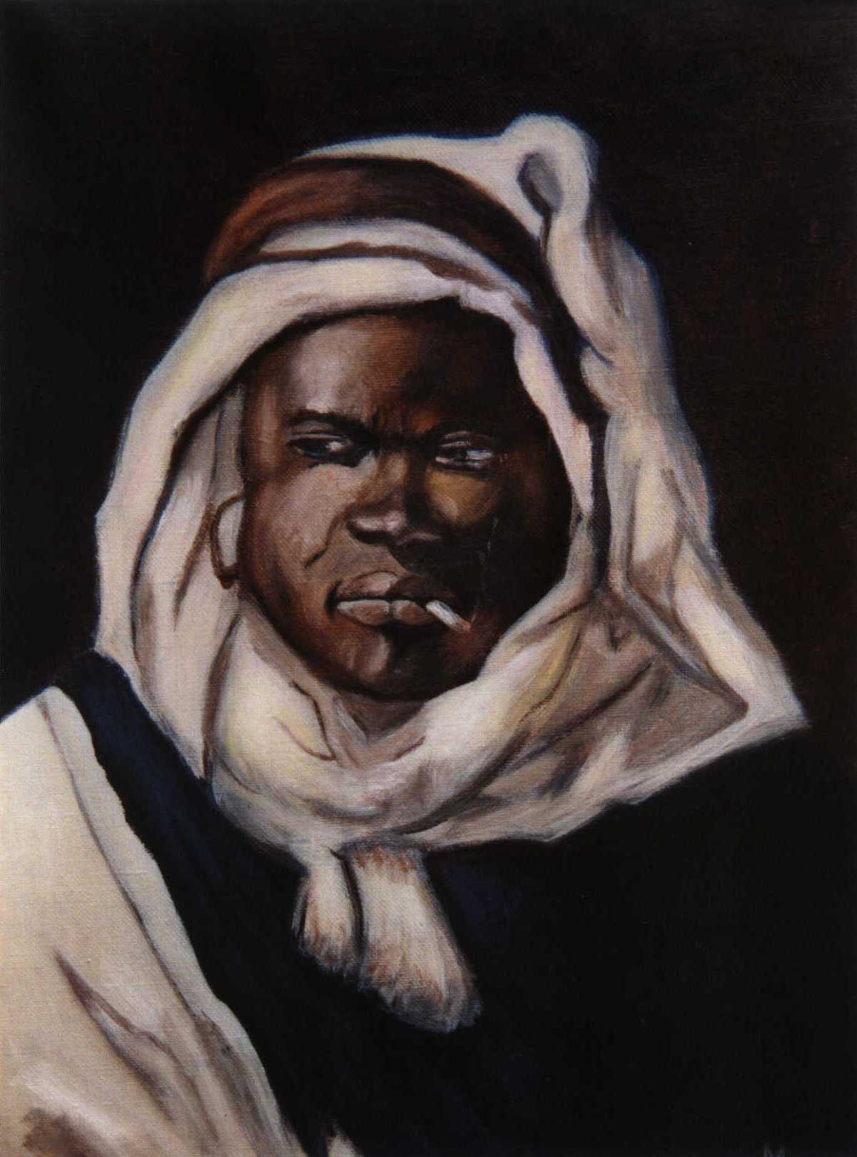 Arabian (copy work Emile Claus) 30x40