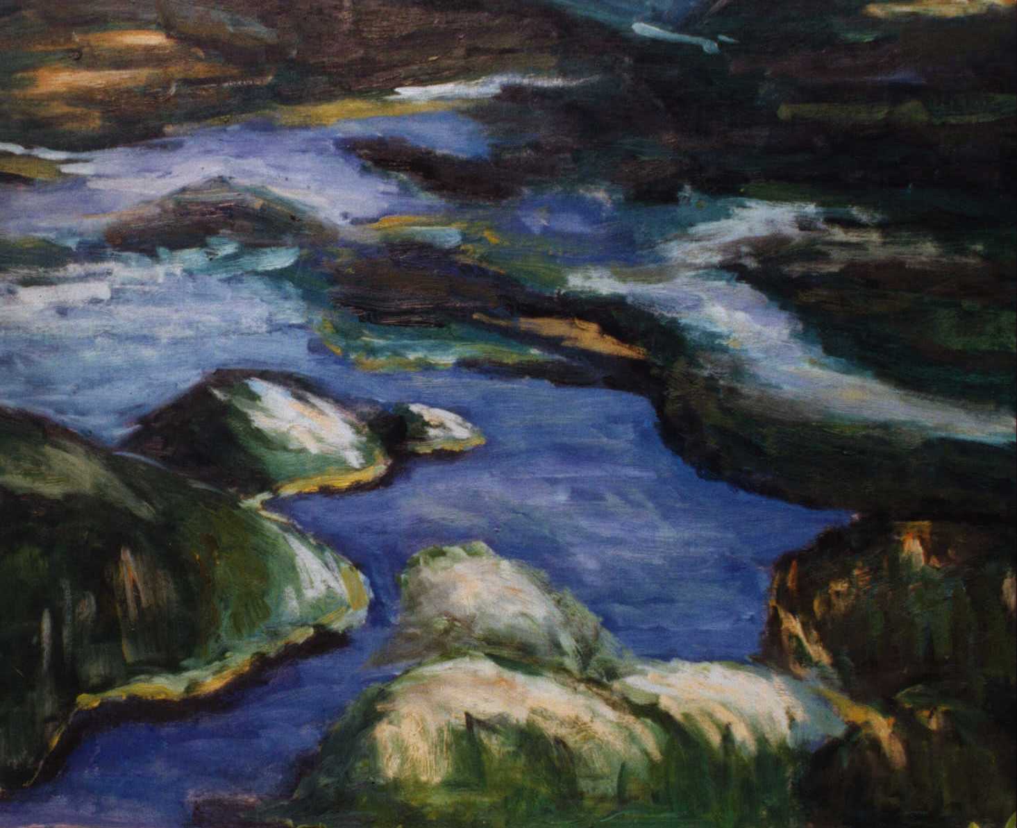 Berglandschap 40 x 50