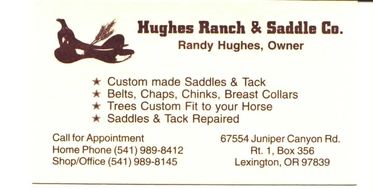 Randy's Business Card