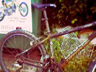 A Cannodale do PR cheia de lama...ou ser� a lama do PR com um pouco de Cannondale ??