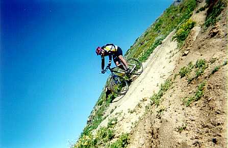 HS trabalhando o downhill