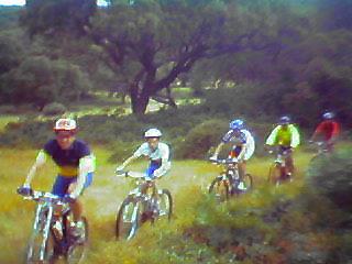 Um dos r�pidos single-tracks