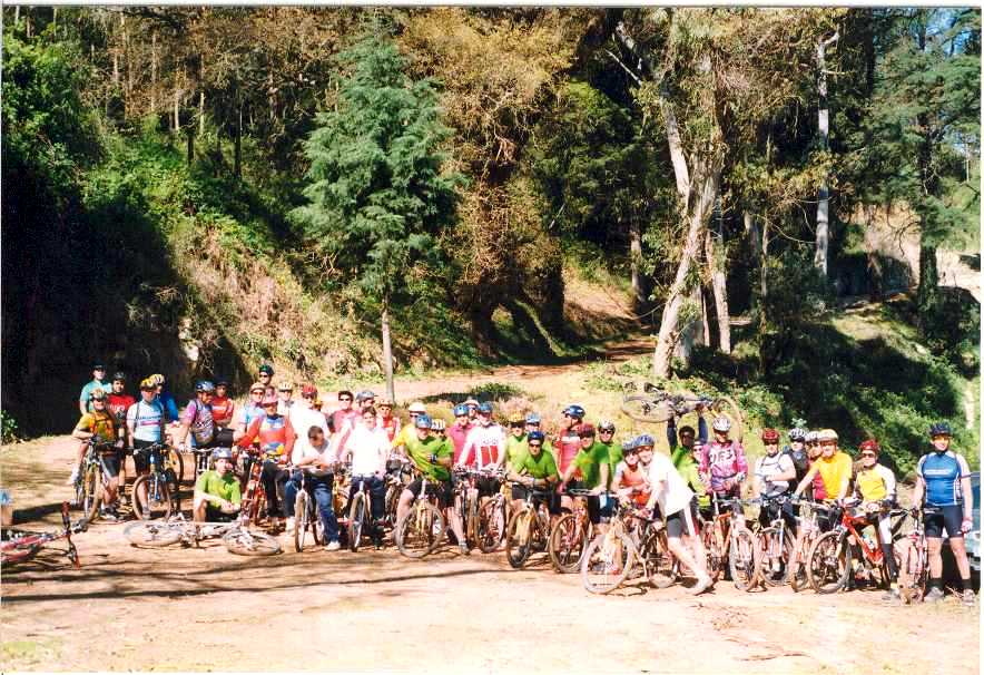 Foto de familia...eramos cerca de 45 participantes