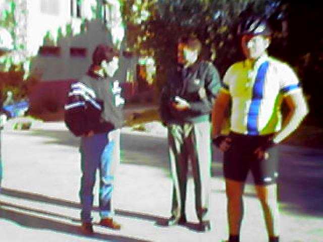 LP e alguns guardas do parque de Monsanto