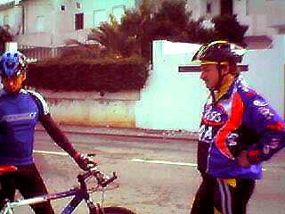 LP com o nosso excelente guia Manuel Vilela do Centro Recreativo e Cultural "Ases do Pedal" de Portalegre