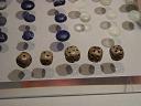 some dice found in Thessaloniki dating from 350 BC!&nbsp; Can anyone say, "Yahtzee"?