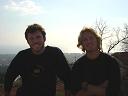 Me and Mark above the city