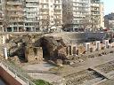 The remains of the Roman Agora (marketplace) in the center of modern Thessaloniki
