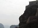 The path leading to one of the monastaries on top of the mountain at Meteora